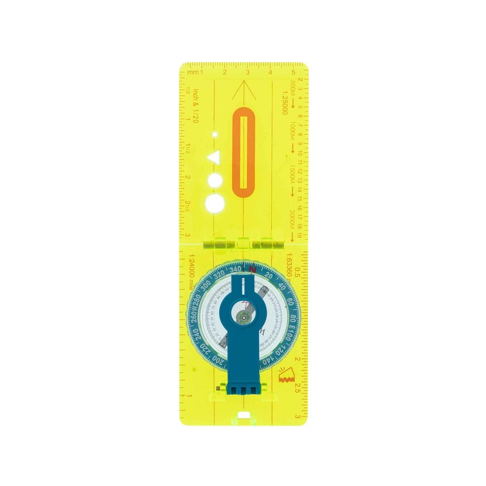 Hi Vis Lensatic Map Compass